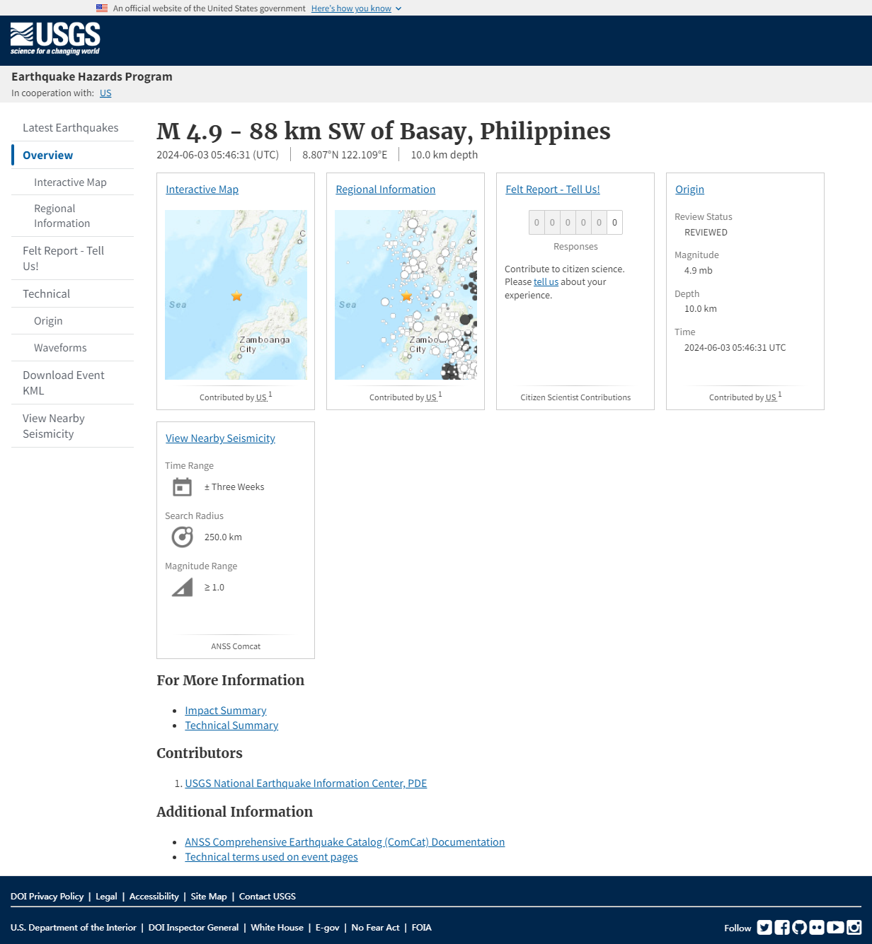 M 4.9 - 88 km SW of Basay, Philippines.png