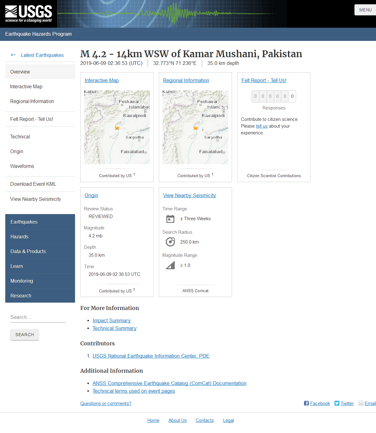 M 4.2 - 14km WSW of Kamar Mushani, Pakistan.png