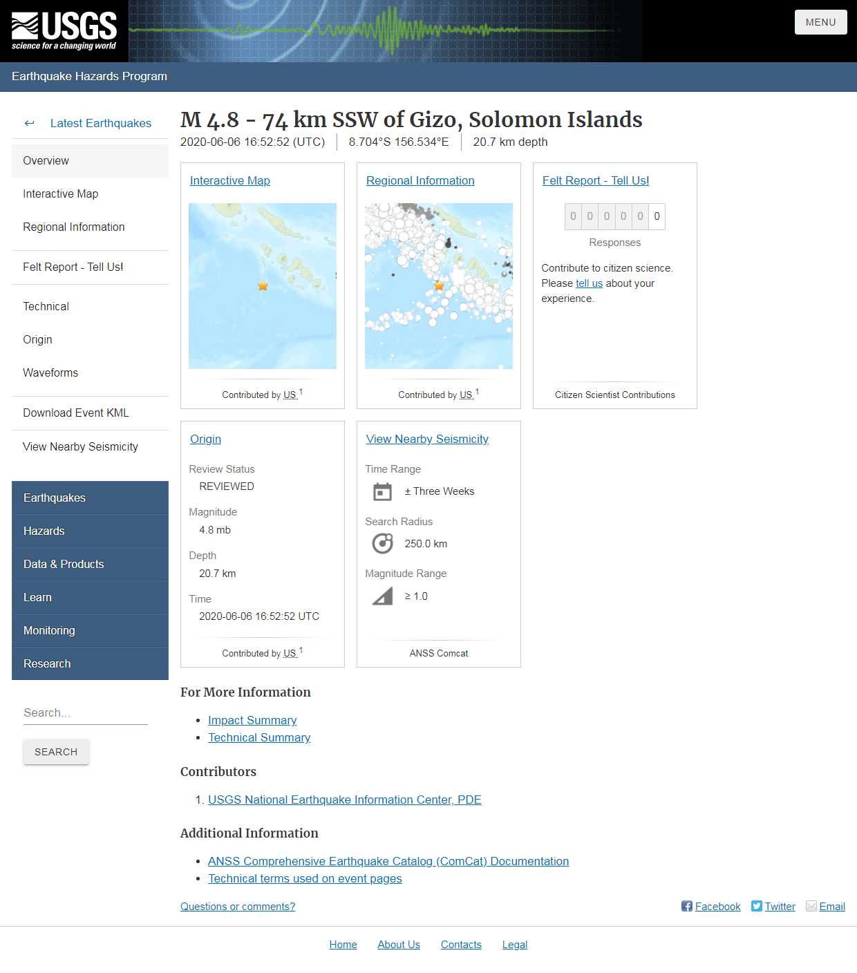 M 4.8 - 74 km SSW of Gizo, Solomon Islands.png