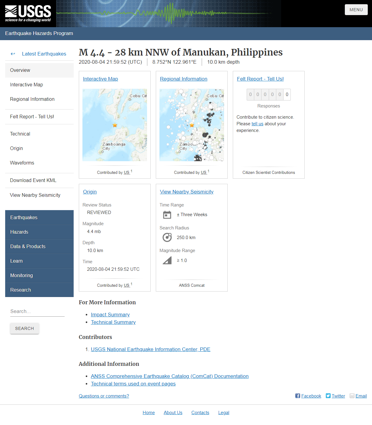 M 4.4 - 28 km NNW of Manukan, Philippines.png