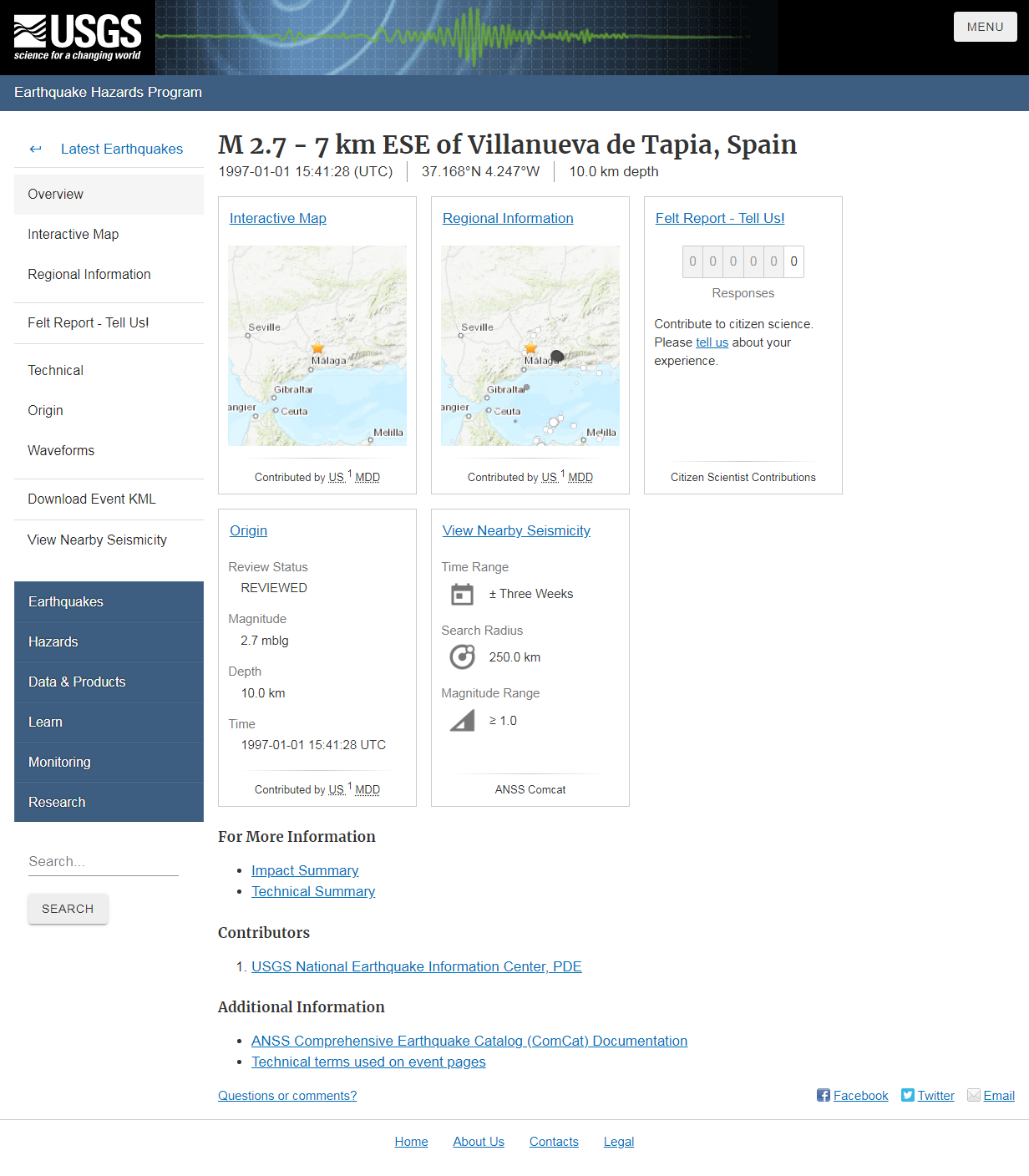 M 2.7 - 7 km ESE of Villanueva de Tapia, Spain.png